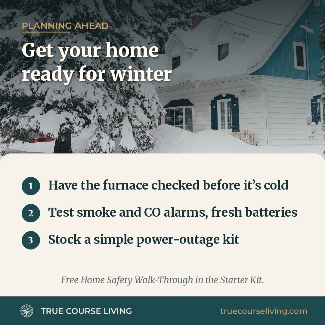 Tip card: Get Your Home Ready for Winter: A Simple Fall Checklist
