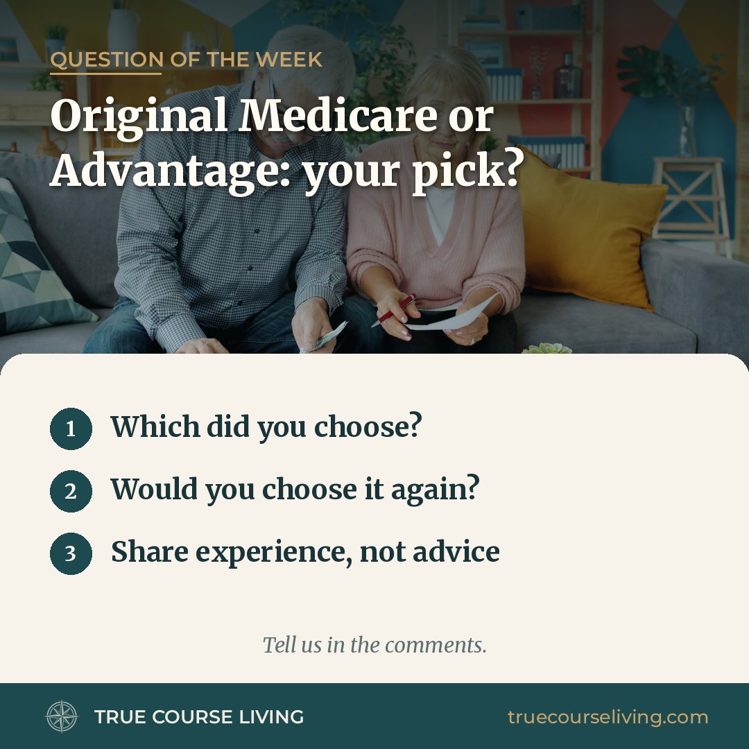 Tip card: Question of the Week: Original Medicare or Medicare Advantage?